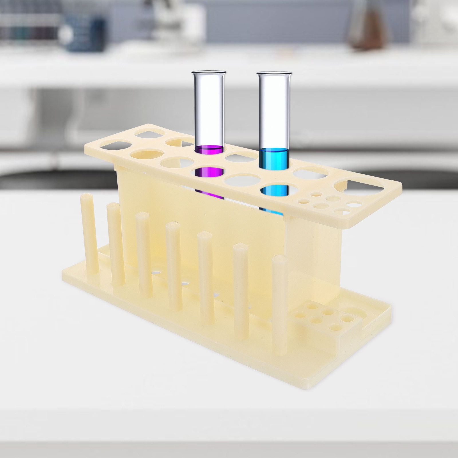 Test Tube Racks Wood Laborator - Lab Equipment 评论和价格