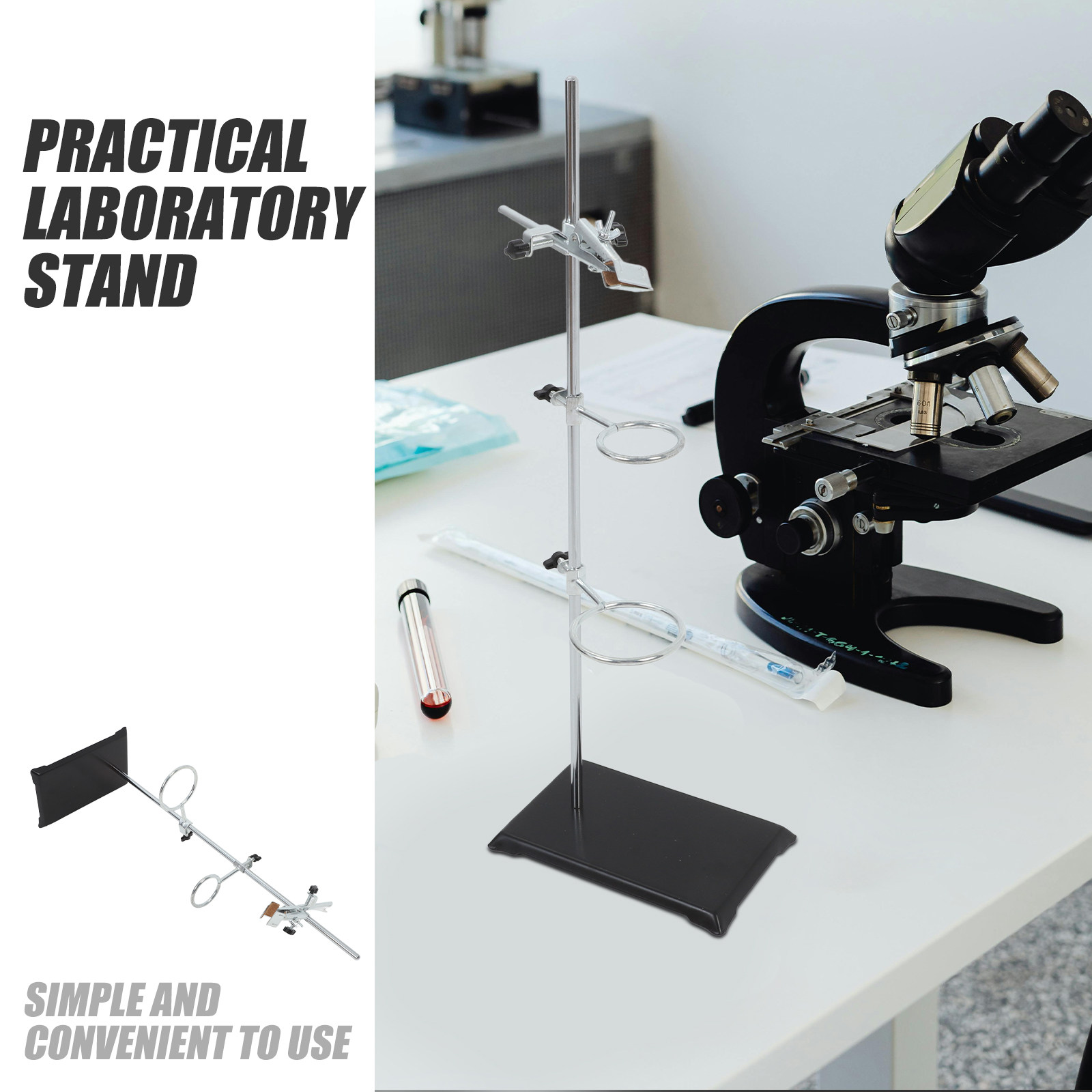Laboratory Stand Iron Stainles - Lab Equipment 评论和价格