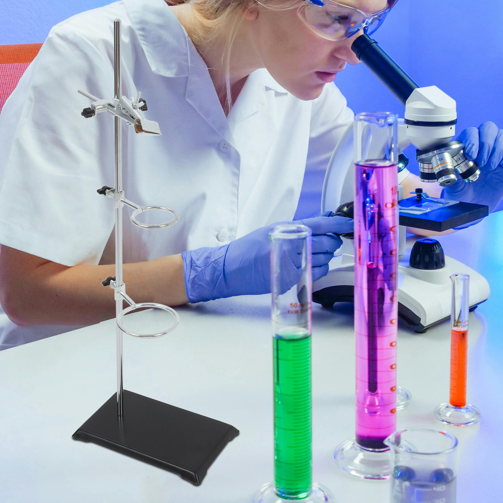 Laboratory Stand Iron Stainles - Lab Equipment 评论和价格
