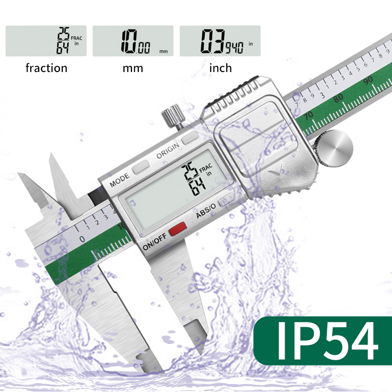 ET54 150mm 0.01mm Electronic D - Digital Caliper 150Mm Stainless Steel 评论和价格