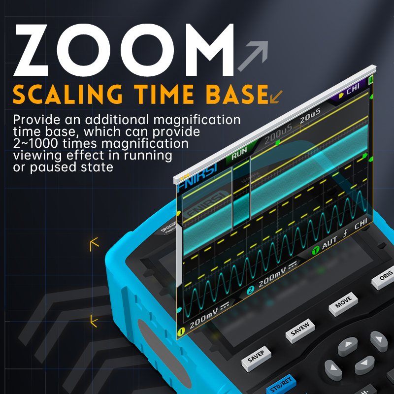FNIRSI DPOX180H Handheld Phosp - Fnirsi Digital Oscilloscope Handheld 评论和价格