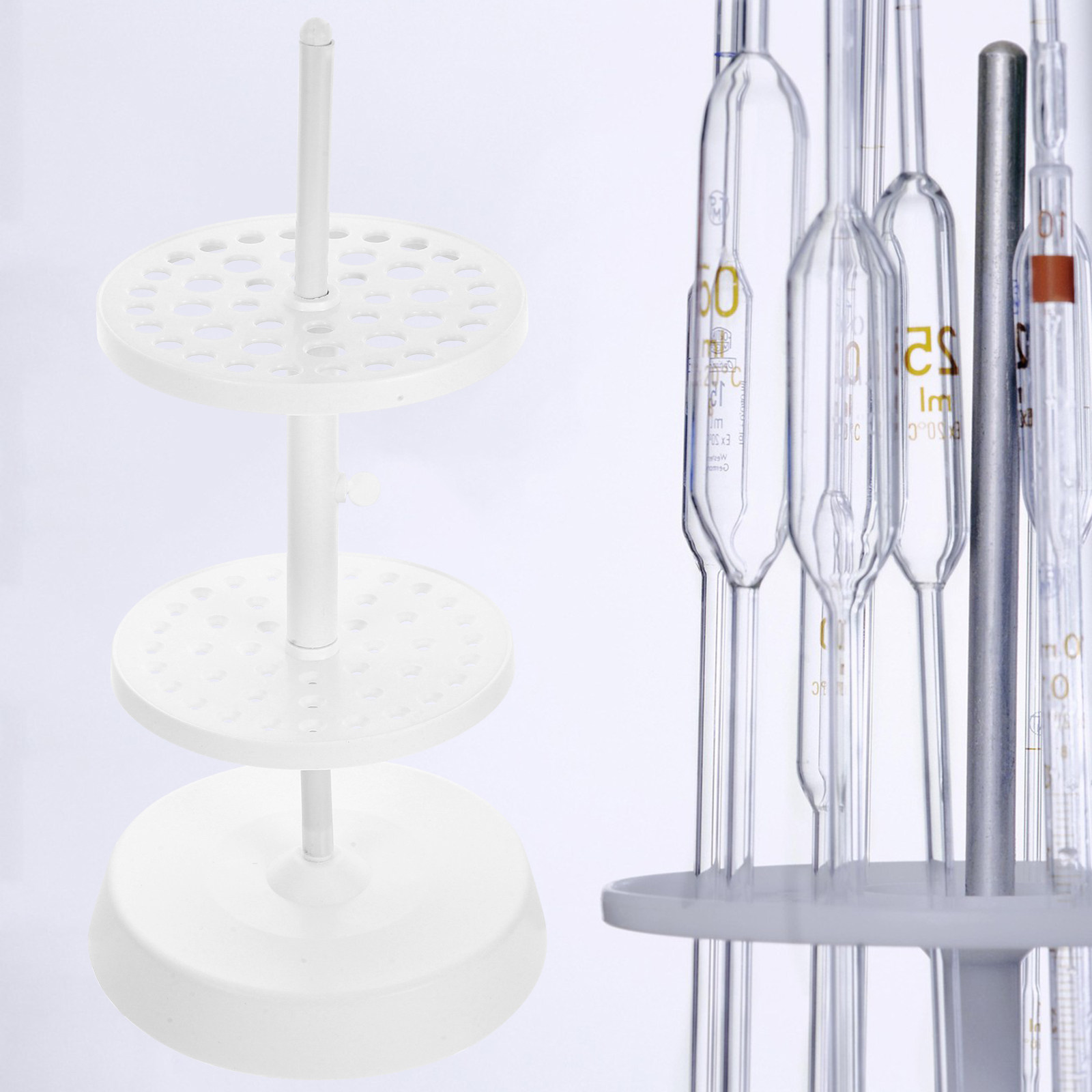 Plastic Pipette Round Stand Ho - Lab Equipment 评论和价格