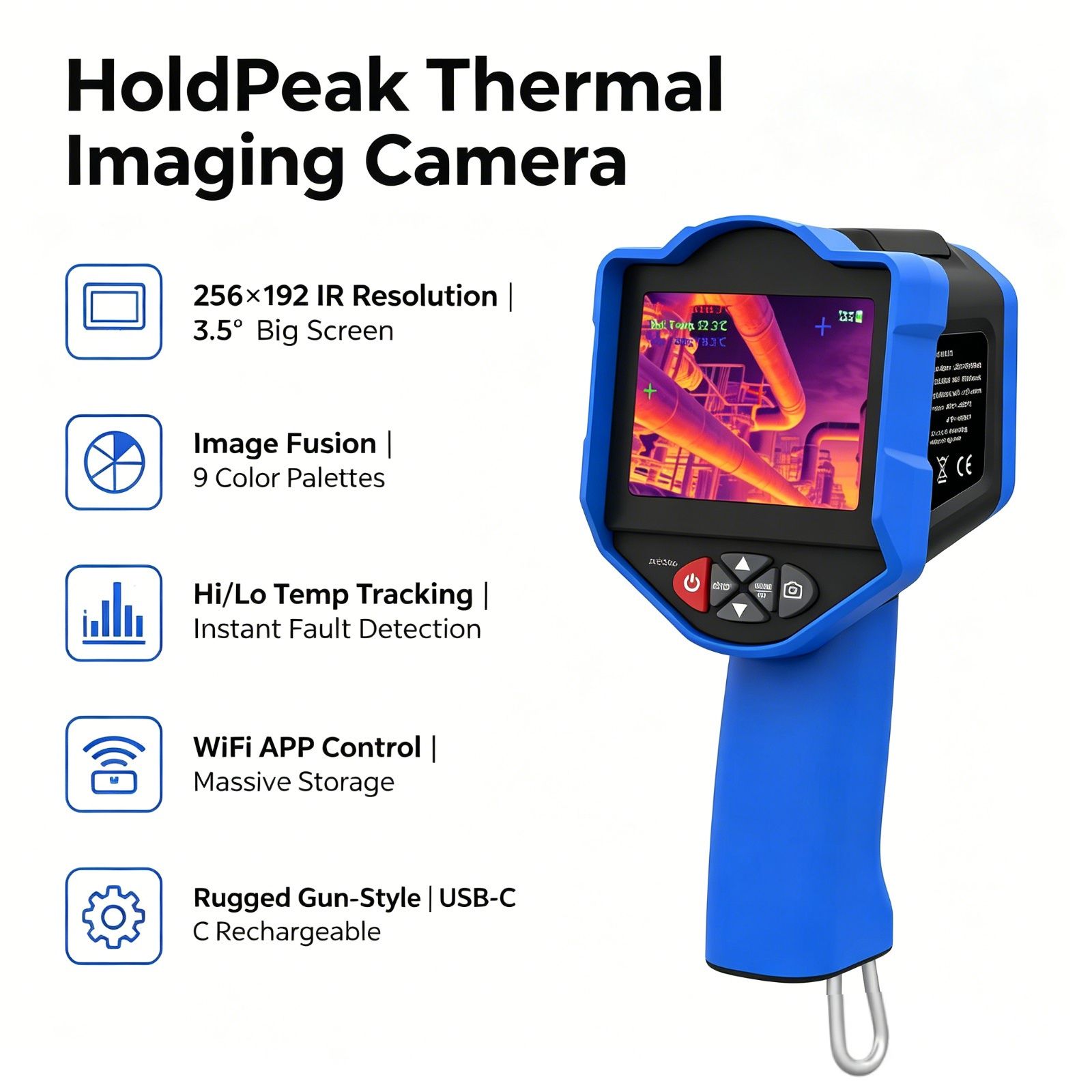 HoldPeak Thermal Imaging Camer - Thermal Imaging Camera Pcb Repair 评论和价格